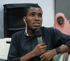 African business leader speaking at Growth Africa Summit