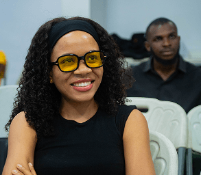 Startup founder enjoying the GAS business summit experience
