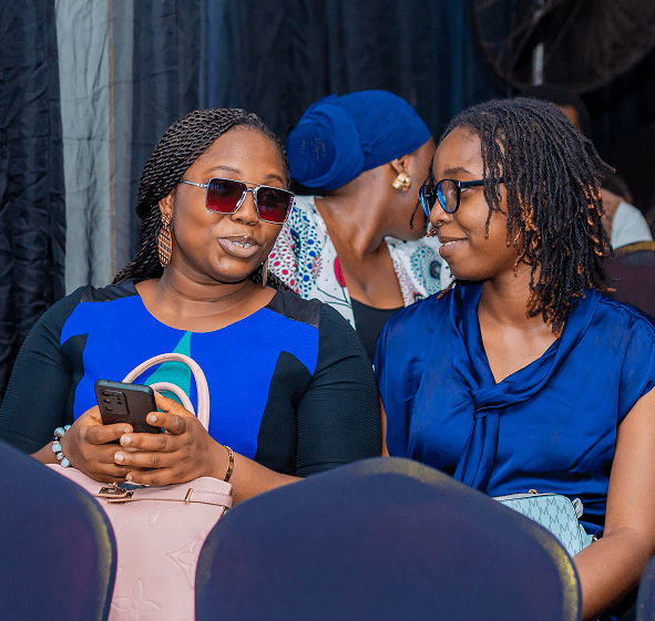 African women founders networking at Growth Africa Summit business conference in Lagos